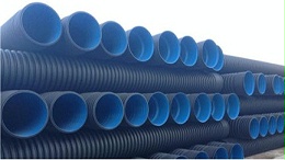 排污工程用HDPE中空壁缠绕管的七大性能特点【铭塑管业】